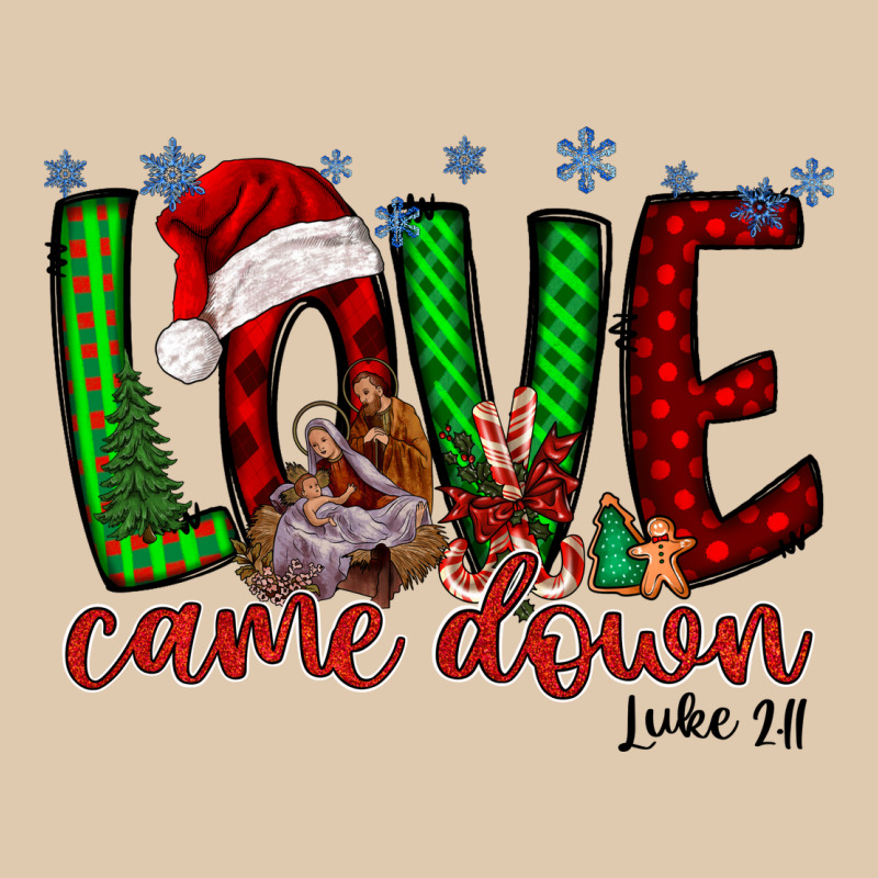 Love Came Dow Christmas Heavyweight Sweatshirt by RacoonDesign | Teevron