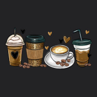 Coffee Latte Coffee Cups Vintage Tee | Teevron