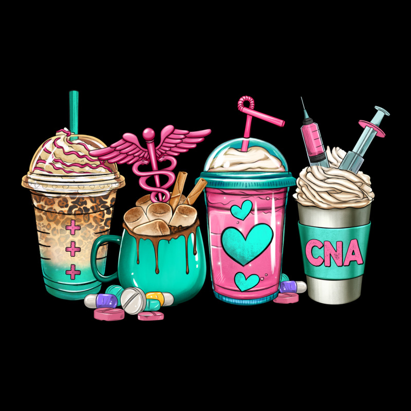 Cna Nurse Coffee Cups Ladies Tee by Jasminsmagicworld | Teevron