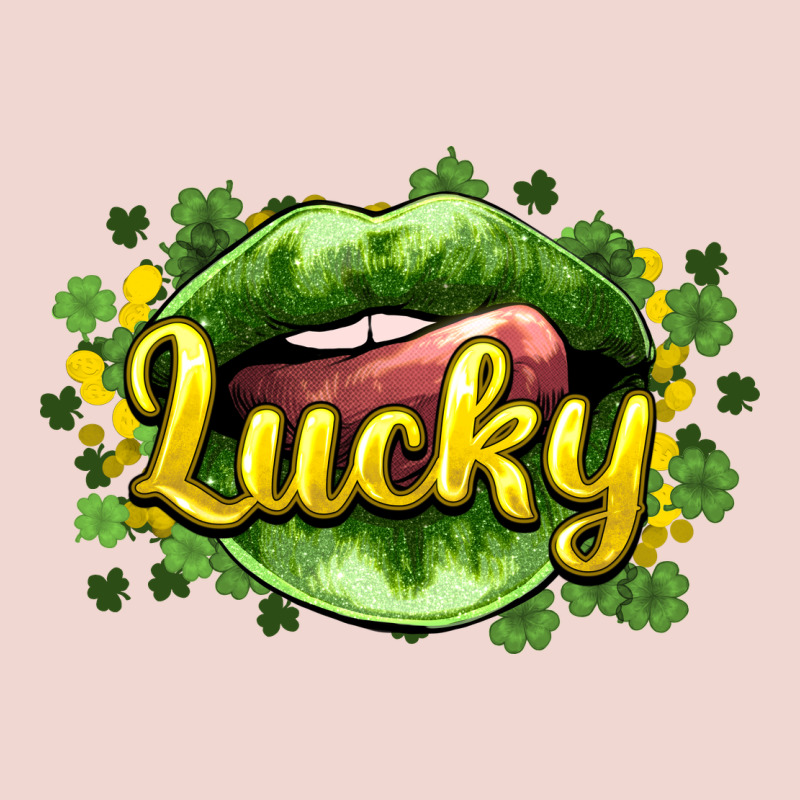 St. Patrick's Day Lips Lucky Premium Sweatshirt by HowdyJamesFarm | Teevron