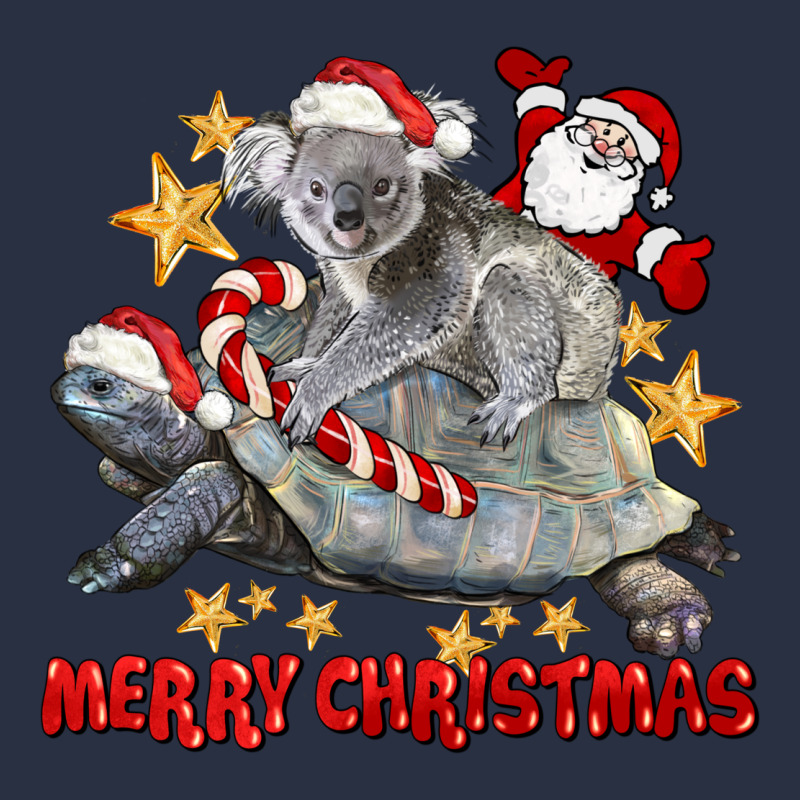 Merry Christmas Tortoise And Koala Heavyweight Sweatshirt by LillyAllenDesigns | Teevron
