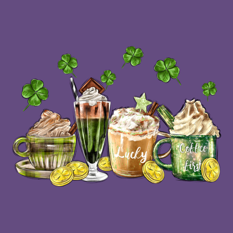 Patricks Day Coffee Vintage Hoodie by MaliasSmallBusiness | Teevron