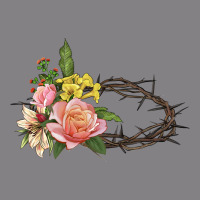 Crown Of Thorns Floral Easter Heavyweight Hoodie | Teevron
