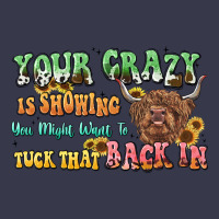 Your Crazy Is Showing Cow Long Sleeve Tee | Teevron