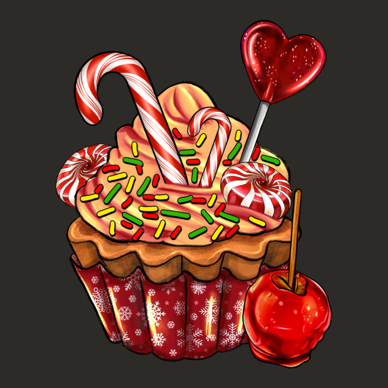 Christmas Candy Cupcake Heavy Core Tee by AdoDesignShop | Teevron