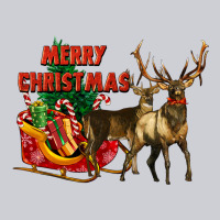 Merry Christmas Two Deers Heavyweight Sweatshirt | Teevron