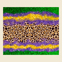 Mardi Gras Leopard Premium Tee | Teevron
