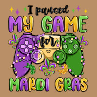 I Paused My Game For Mardi Gras Vintage Hoodie | Teevron