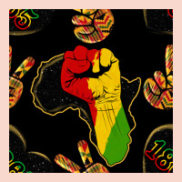 African Freedom Seamless Pattern Urban Hoodie | Teevron