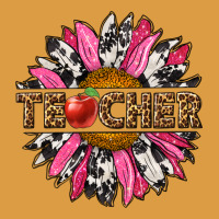 Western Teacher Sunflower Urban Heavy Tee | Teevron