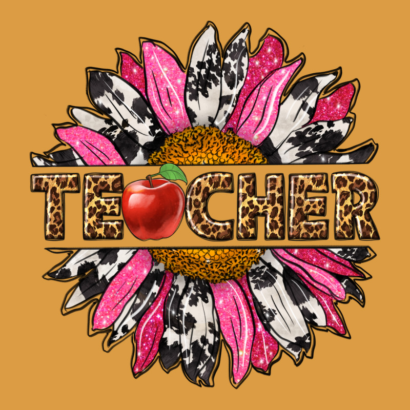 Western Teacher Sunflower Urban Heavy Tee by NancyCooperArtShop | Teevron