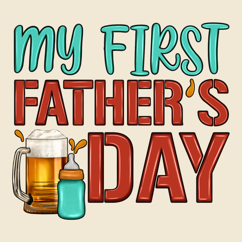 My First Father's Day Ladies Tee by Artiststas | Teevron