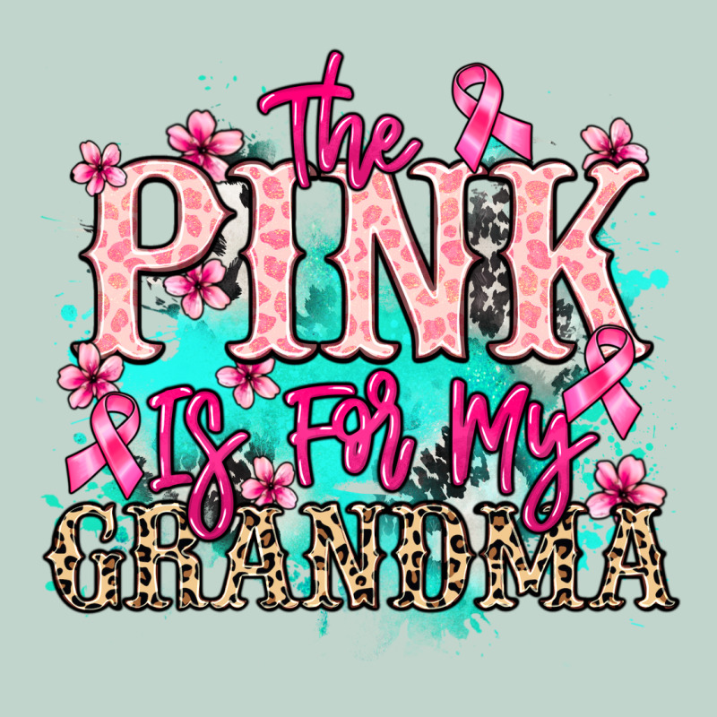 The Pink Is For My Grandma Cancer Awareness Zipper Hoodie by HowdyJamesFarm | Teevron
