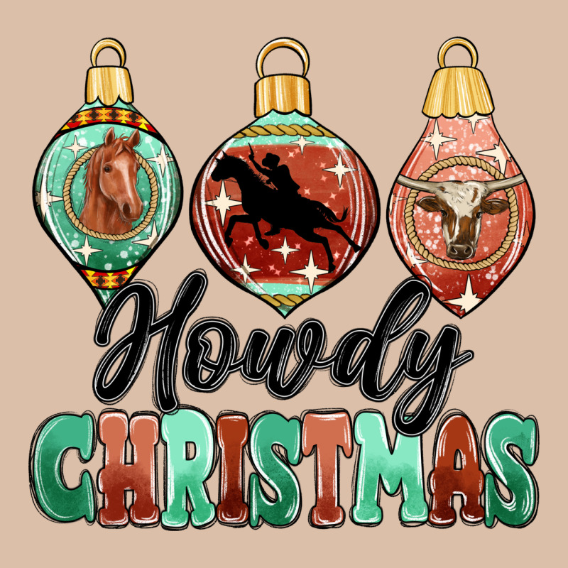 Howdy Christmas Urban Heavy Tee by MaliasSmallBusiness | Teevron