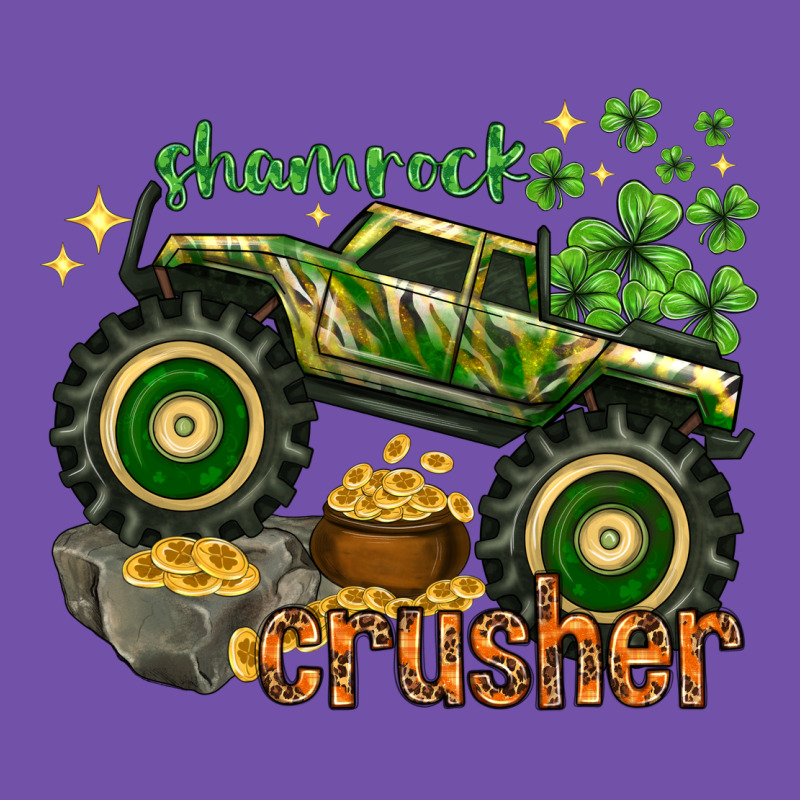 Shamrock Crusher St. Patrick's Day Premium Sweatshirt by HowdyJamesFarm | Teevron