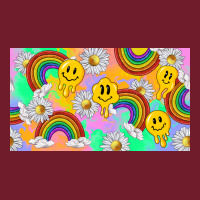 Smile Faces And Rainbow And Daisys Zipper Hoodie | Teevron