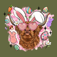 Highland Heifer Easter Long Sleeve Tee | Teevron