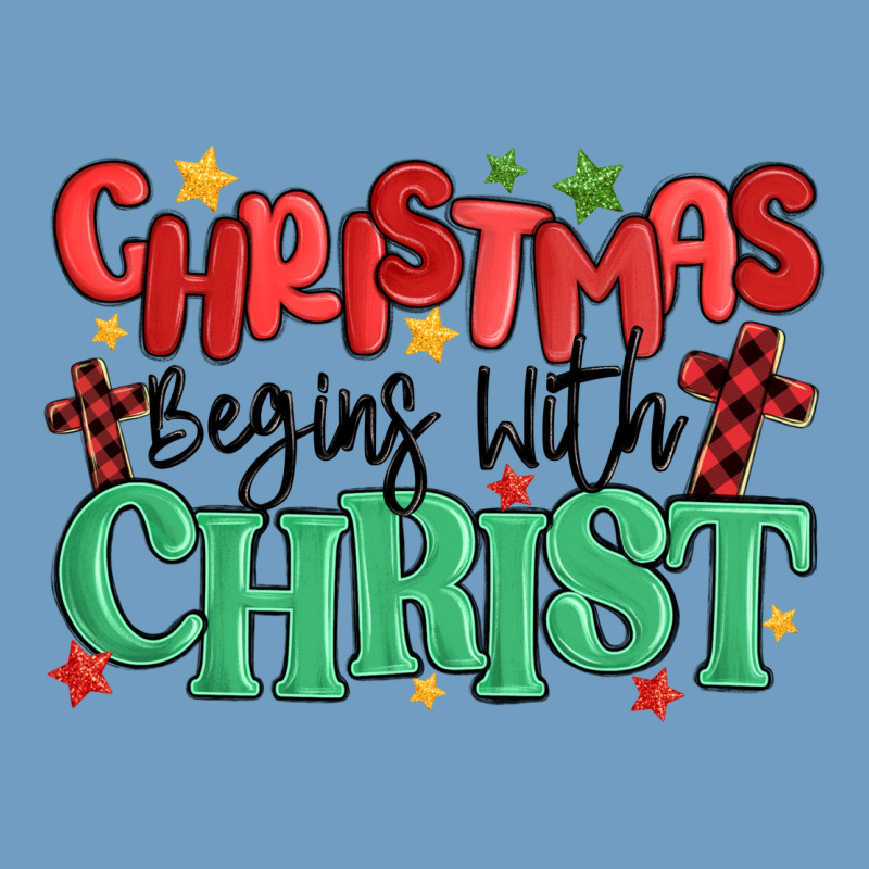 Christmas Begins With Christ Urban Heavy Tee by MaliasSmallBusiness | Teevron
