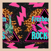 Freedom Rocks Seamless Pattern Urban Hoodie | Teevron