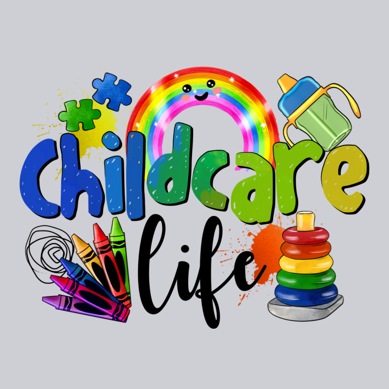 Childcare Life Heavyweight Sweatshirt by LillyAllenDesigns | Teevron