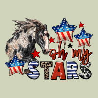 Oh My Stars Horse 4th Of July Heavyweight Hoodie | Teevron