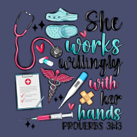 She Works Willingly With Her Hands Vintage Tee | Teevron
