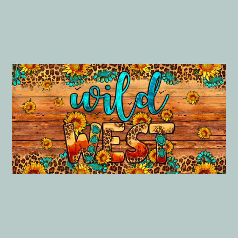 Wild West License Plate Heavy Core Tee by Artiststas | Teevron