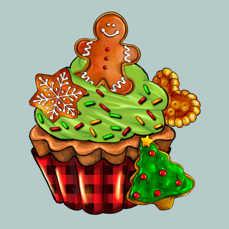 Christmas Cookie Cupcake Heavy Core Tee by AdoDesignShop | Teevron