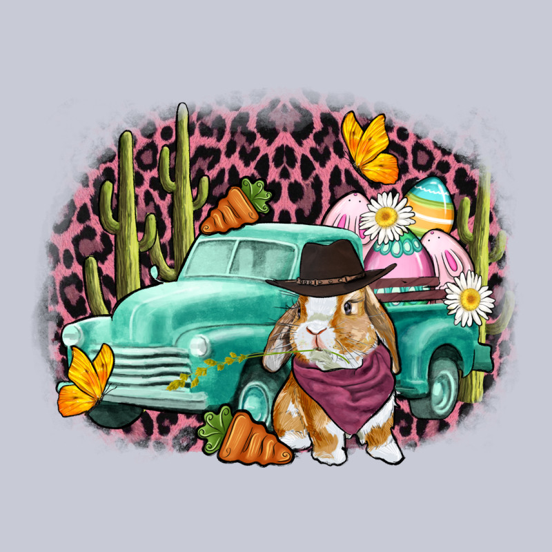 Western Rabbit Easter Day Heavyweight Hoodie by CowGirlArtShop | Teevron