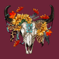 Fall Bull Skull Long Sleeve Tee | Teevron