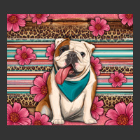 british bulldog floral serape | Teevron