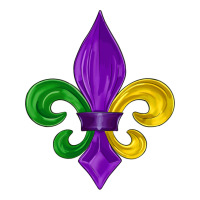 mardi gras fleur de lis | Teevron
