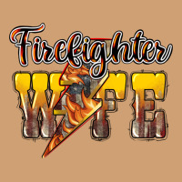 Firefighter Wife Lightning Bolt Vintage Tee | Teevron