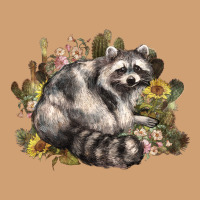 Floral Racoon Western Vintage Tee | Teevron