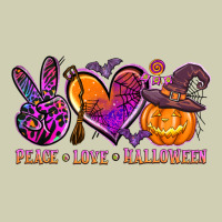 Peace Love Halloween Heavy Core Tee | Teevron