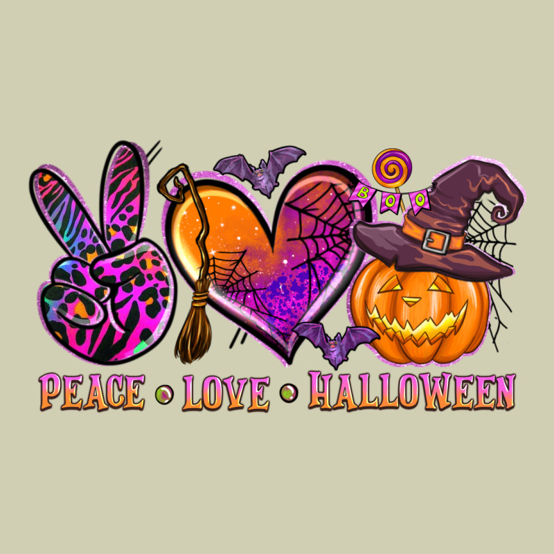 Peace Love Halloween Heavy Core Tee by AdoDesignShop | Teevron