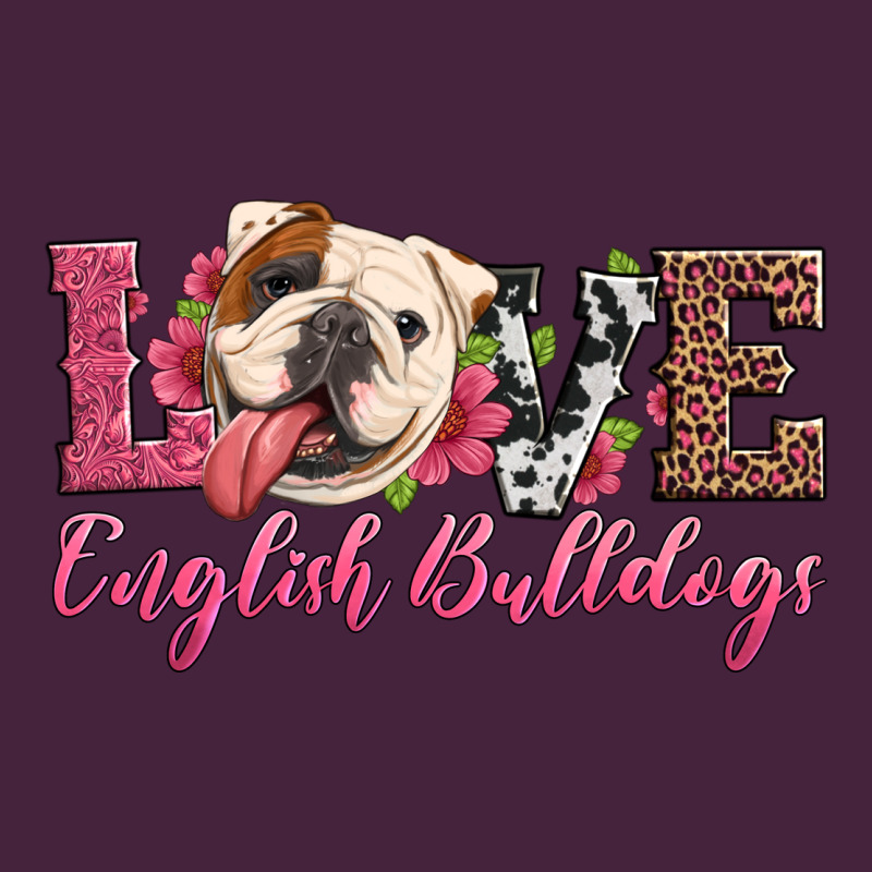 Love English Bulldogs Premium Tee by Artiststas | Teevron