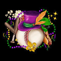 Mardi Gras Baseball Long Sleeve Tee | Teevron