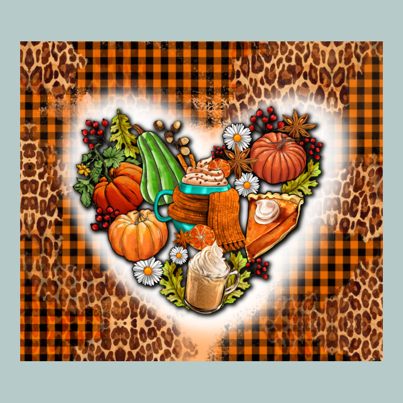 Western Fall Heart Heavy Core Tee by AdoDesignShop | Teevron