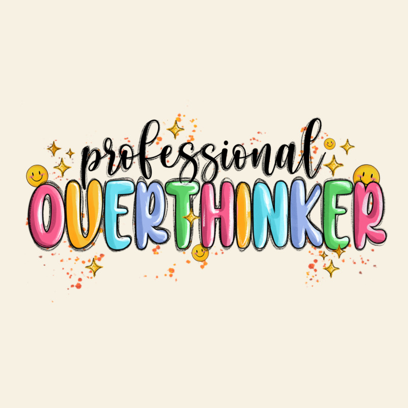 Professional Overthinker Vintage Tee by MaliasSmallBusiness | Teevron