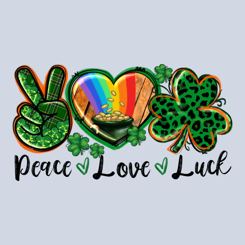 Peace Love St. Patrick's Day Premium Sweatshirt by CowGirlArtShop | Teevron