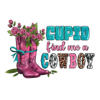 Velantines Day Cupid Find Me A Cowboy Premium Tee | Teevron