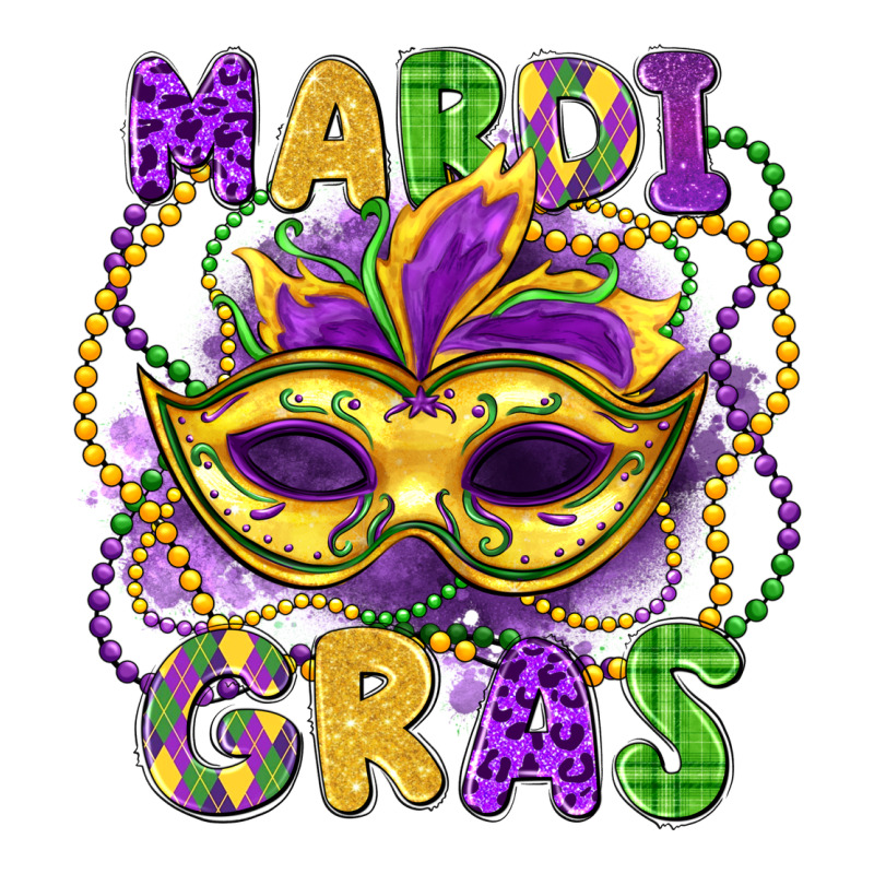Mardi Gras Mask Long Sleeve Tee by LillyAllenDesigns | Teevron