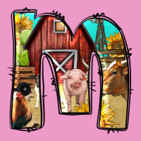 Farm Life Alphabet Lowercase Letters M Urban Hoodie | Teevron