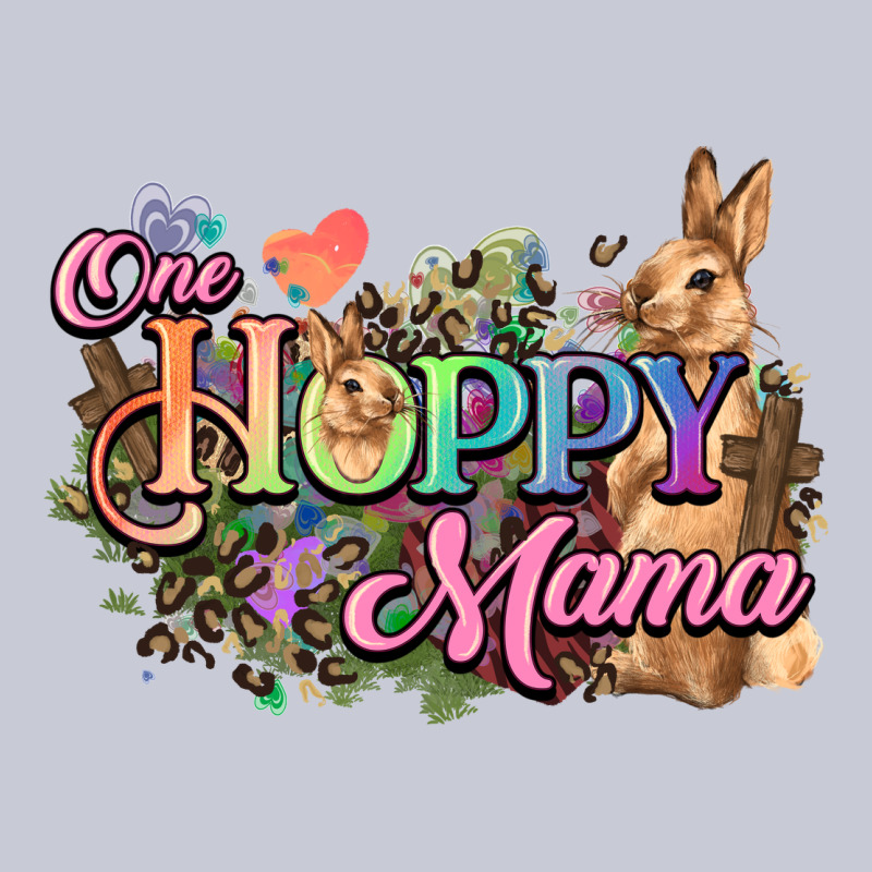 One Hoppy Mama Easter Day Heavyweight Hoodie by HowdyJamesFarm | Teevron