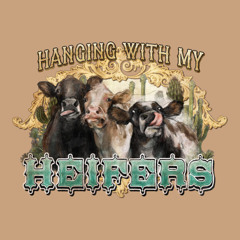 Hanging With My Heifers Vintage Tee by NancyCooperArtShop | Teevron