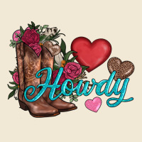 Valentines Day Howdy And Boots Premium Tee | Teevron