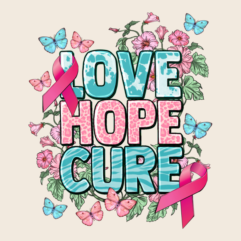 Love Hope Cure Cancer Awareness Zipper Hoodie by HowdyJamesFarm | Teevron