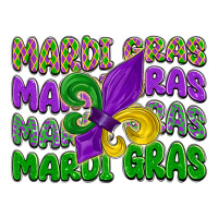 mardi gras with fleur de lis | Teevron