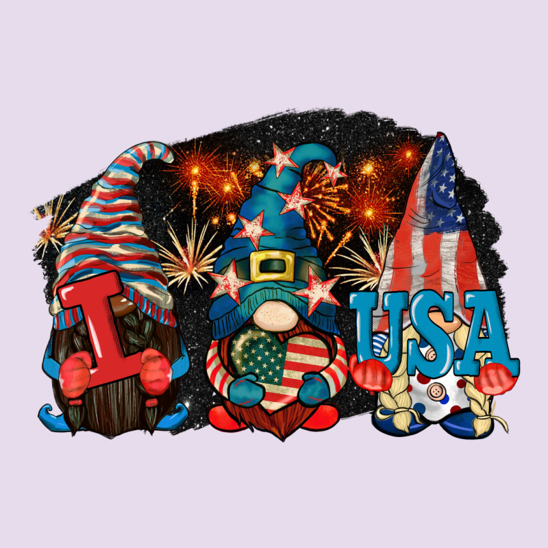 I Love Usa Gnomes 4th Of July Premium Hoodie by CowGirlArtShop | Teevron